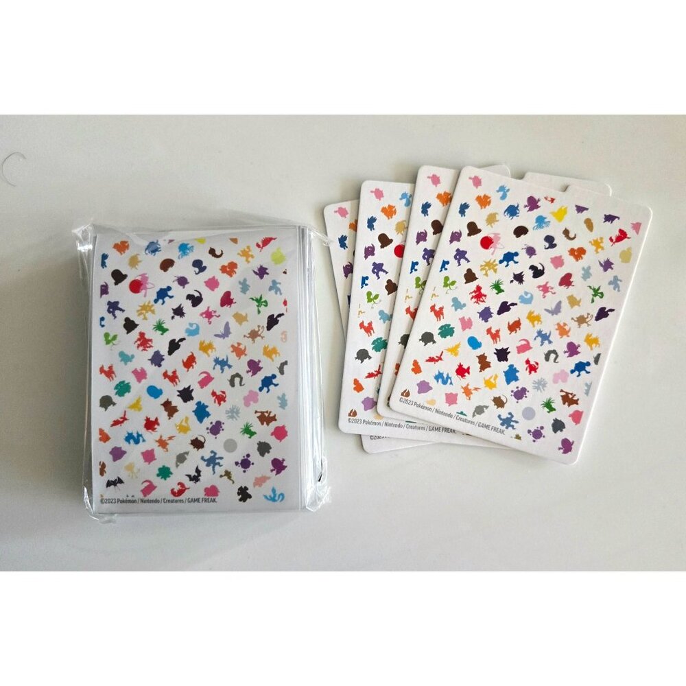 Pokemon‎ Card Sleeves - 151 Crimson & Purple 65 Count + 4 Dividers